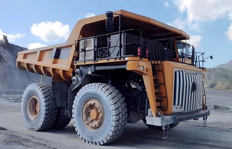 150T dual-engine hybrid electric wheel dump truck traction converter