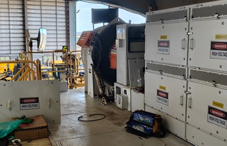 400T Electric Wheel Dump Truck Traction Converter